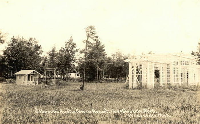 Johnsons Rustic Dance Palace (Johnsons Rustic Resort, Krauses Hotel) - Postcard Photo (newer photo)